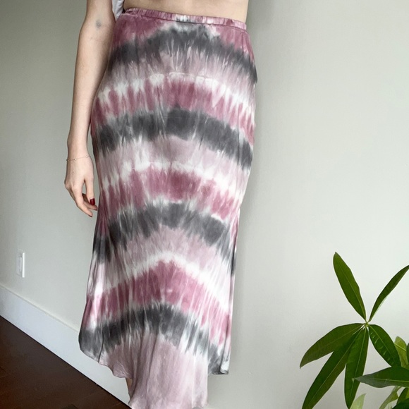 Young Fabulous and broke tie dye midi skirt - Picture 2 of 8